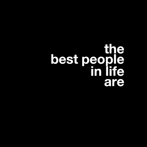 the best people in life are free